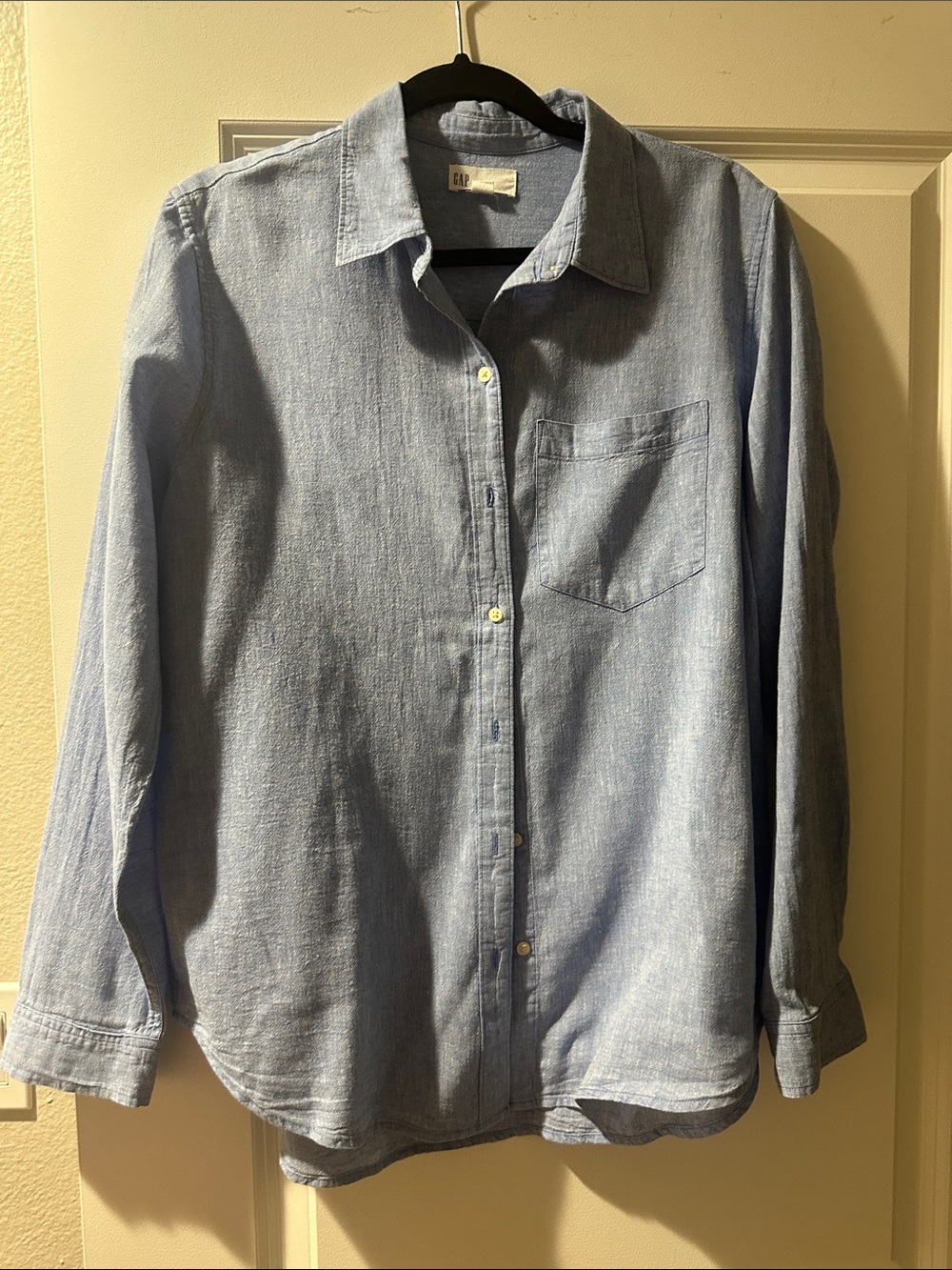 GAP Light Blue Chambray Shirt